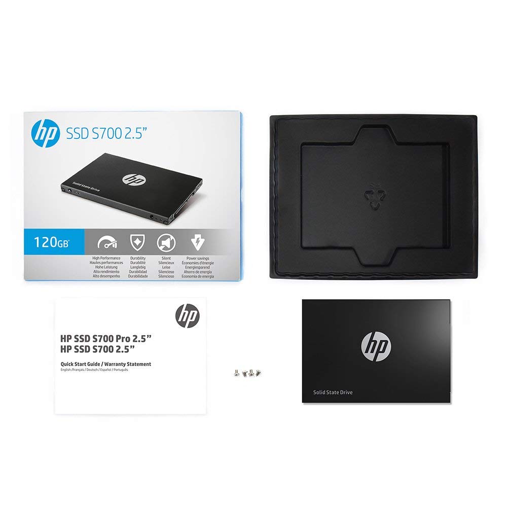 HP S700 120GB 2.5-इंच इंटरनल सॉलिड स्टेट ड्राइव