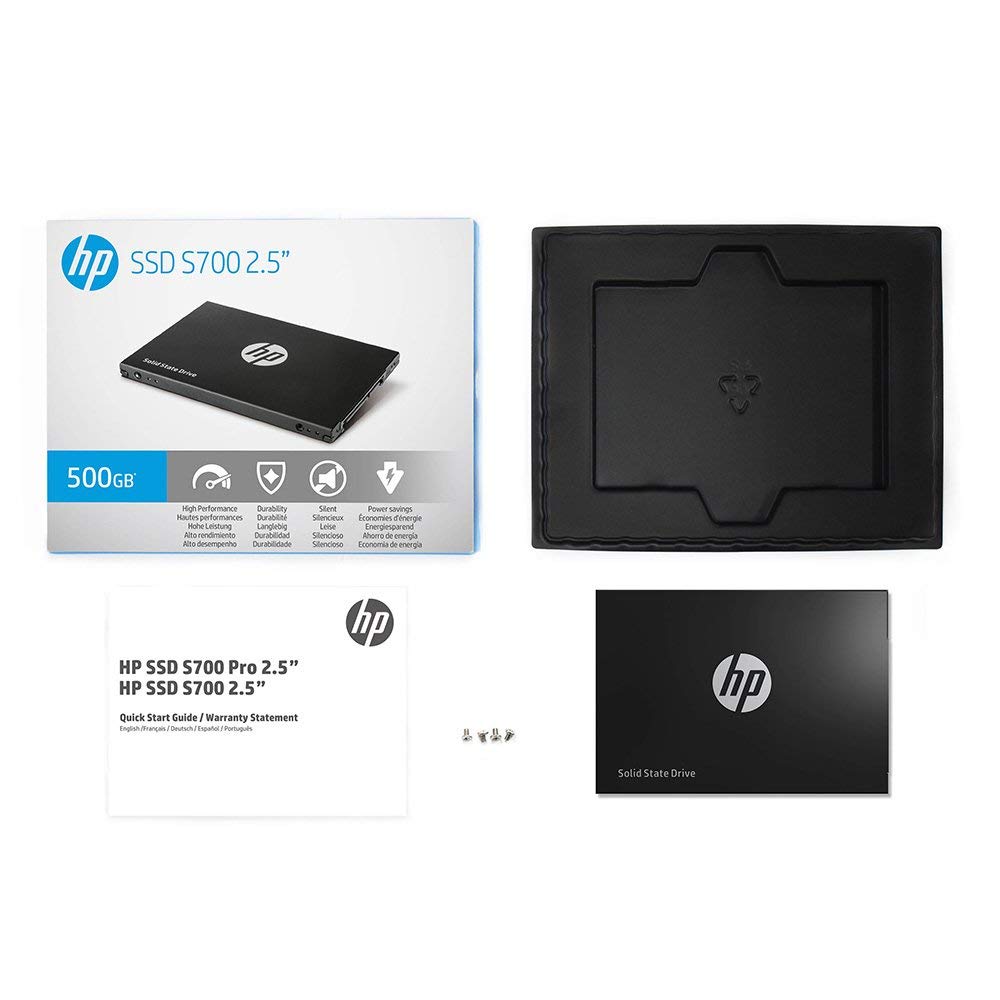 HP S700 500GB 2.5-इंच SATAIII इंटरनल सॉलिड स्टेट ड्राइव