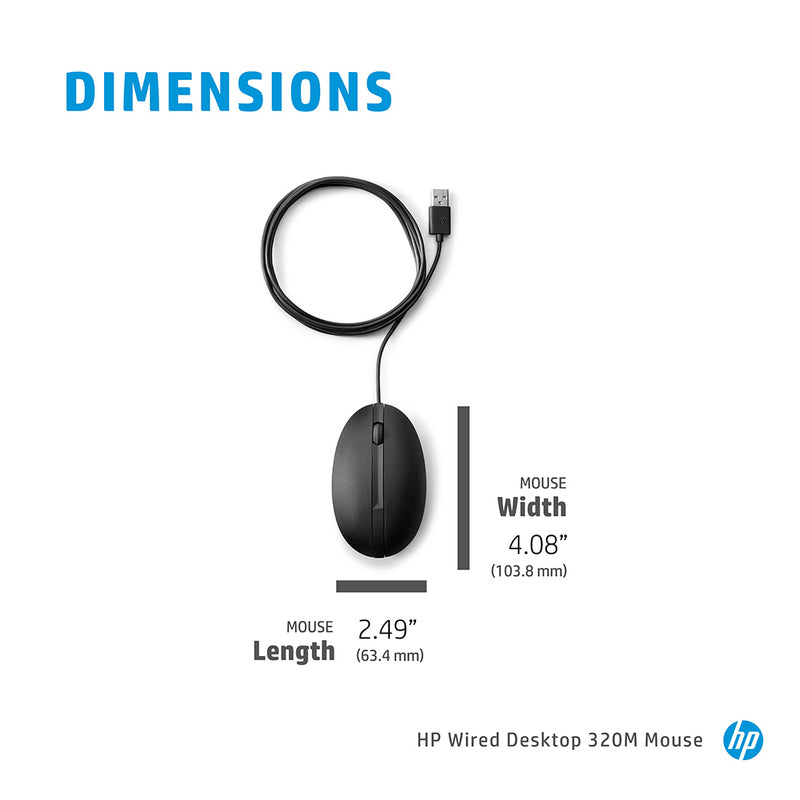 HP 320M Desktop Mouse | Order Online | Webshop HP 320M Desktop Mouse | Order Online | Webshop