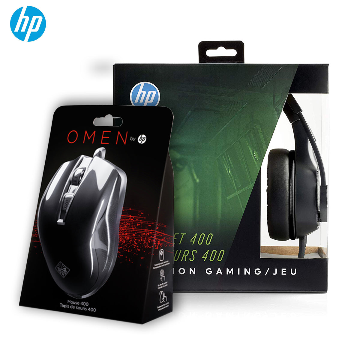 HP Gaming Combo Pavilion 400 Headset and Omen 400 Mouse