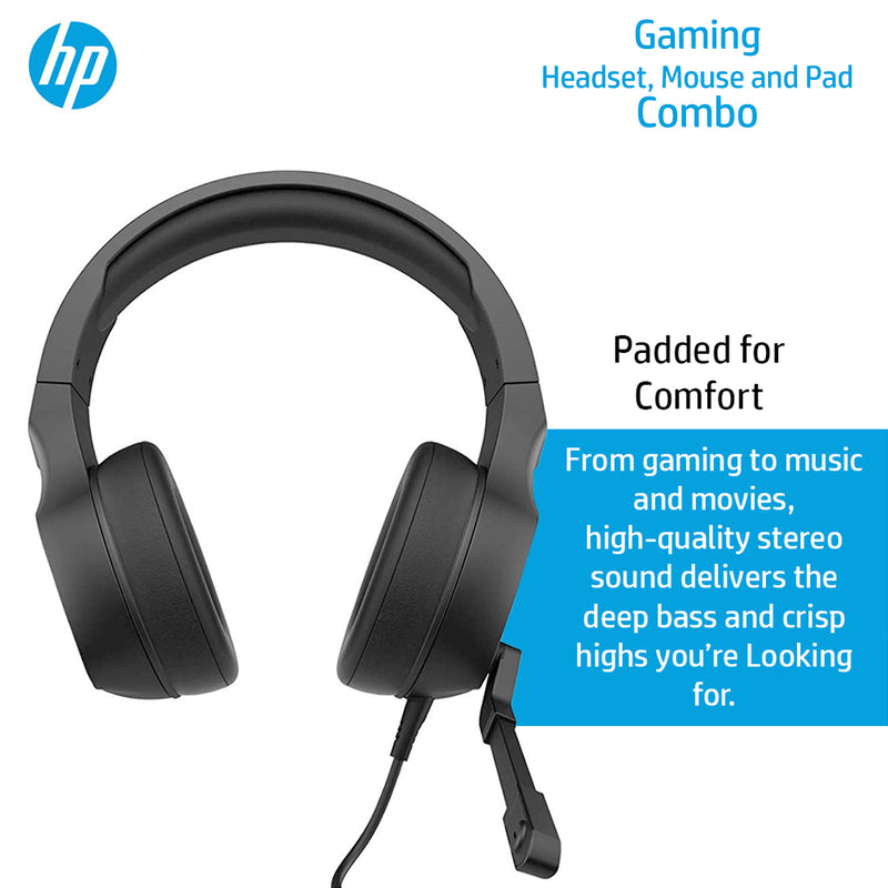 HP Gaming Combo -  Pavilion Headset, OMEN Mouse 400, Mousepad
