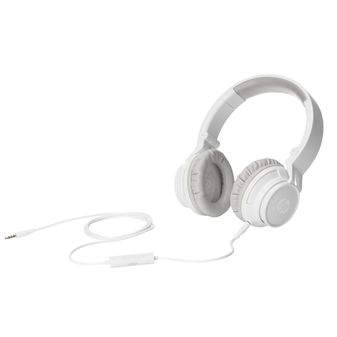 [RePacked] HP H3100 Over-Ear Wired Headphone with Built-in Microphone - White