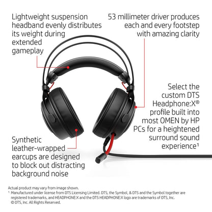 [RePacked] HP OMEN 800 Over-Ear Gaming Headset (1KF76AA)