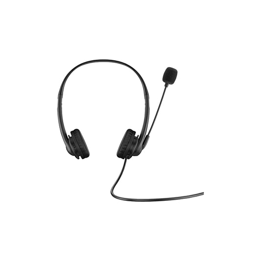 HP G2 Stereo Wired USB Headset with Noise-Cancelling Mic and In-Line Volume Control