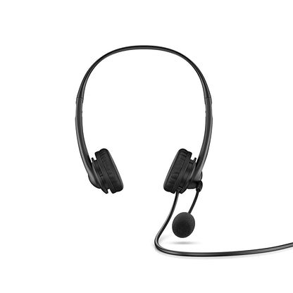 HP G2 Stereo USB Headset with Noise-Cancelling and Volume Control