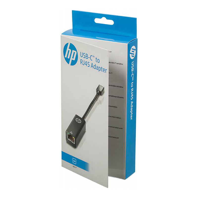 HP USB Type-C to RJ45 Adapter Cable with Plug and Play