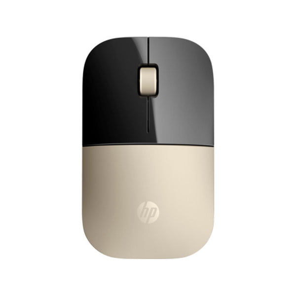 HP Z3700 Wireless Mouse with 1200DPI and 2.4GHz Connectivity - Gold