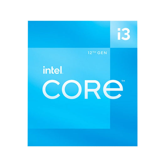 Intel Core 12th Gen i3-12100 LGA1700 अनलॉक डेस्कटॉप प्रोसेसर 4 कोर 4.3GHz तक 12MB कैशे