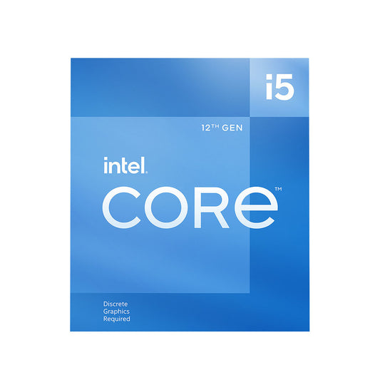 Intel Core 12th Gen i5-12400F LGA1700 डेस्कटॉप प्रोसेसर 6 कोर 4.4GHz तक 18MB कैशे