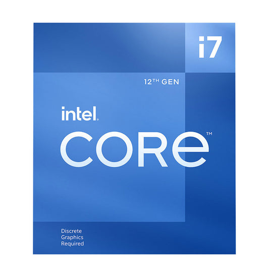 Intel Core 12th Gen i7-12700F LGA1700 डेस्कटॉप प्रोसेसर 12 कोर 4.9GHz तक 25MB कैशे