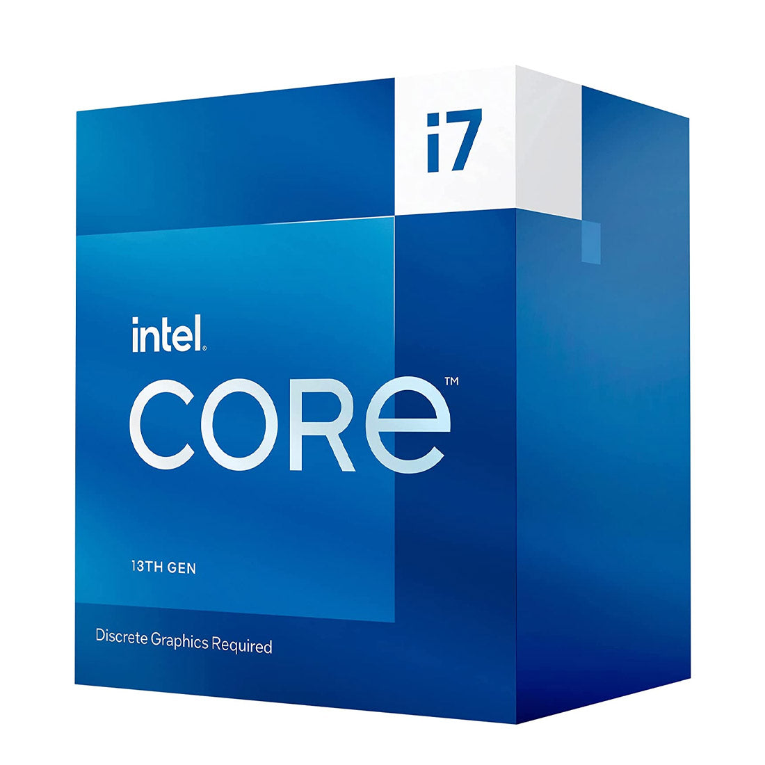 Intel Core 13th Gen i7-13700F LGA1700 डेस्कटॉप प्रोसेसर 16 कोर 5.2GHz तक 30MB कैशे