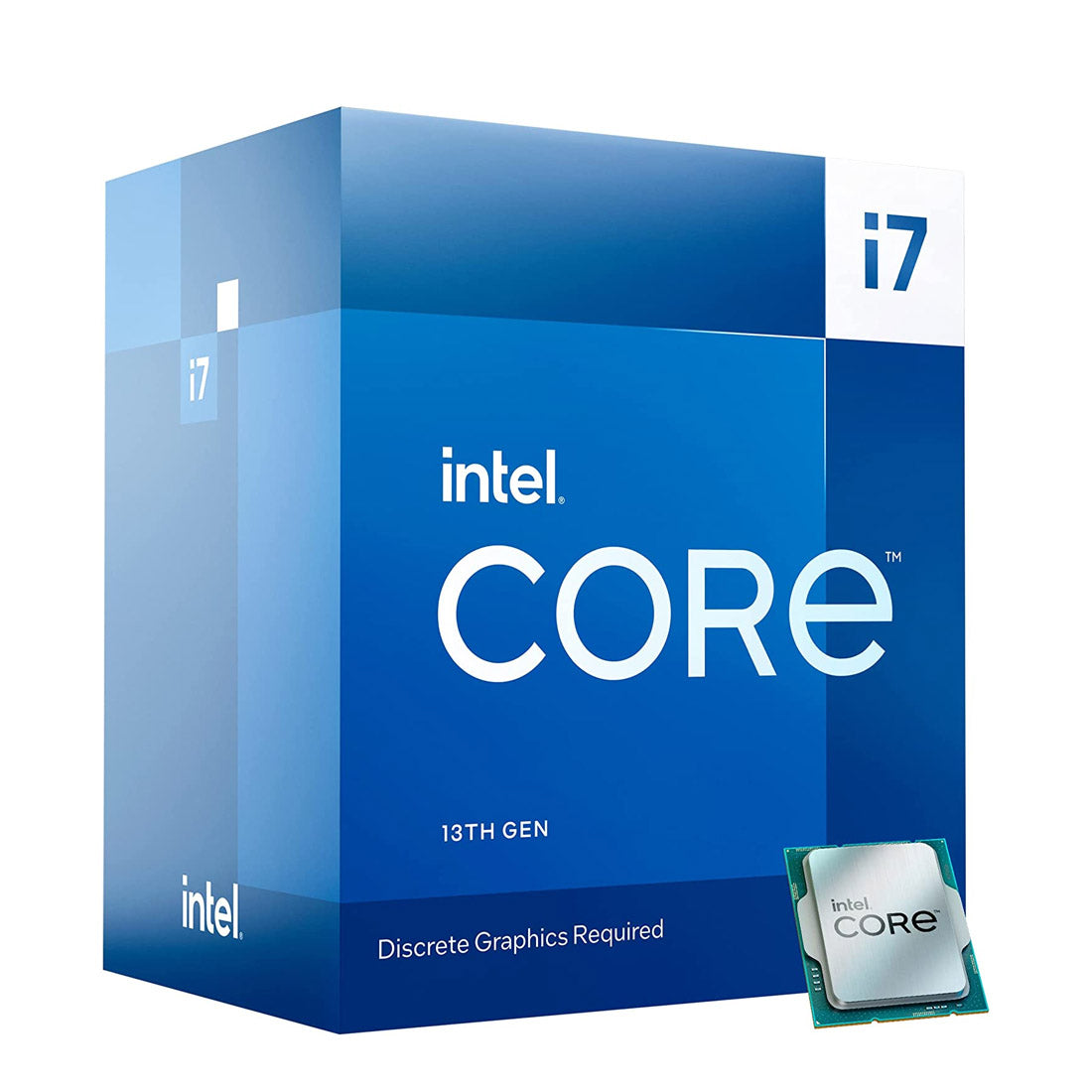 Intel Core 13th Gen i7-13700F LGA1700 डेस्कटॉप प्रोसेसर 16 कोर 5.2GHz तक 30MB कैशे