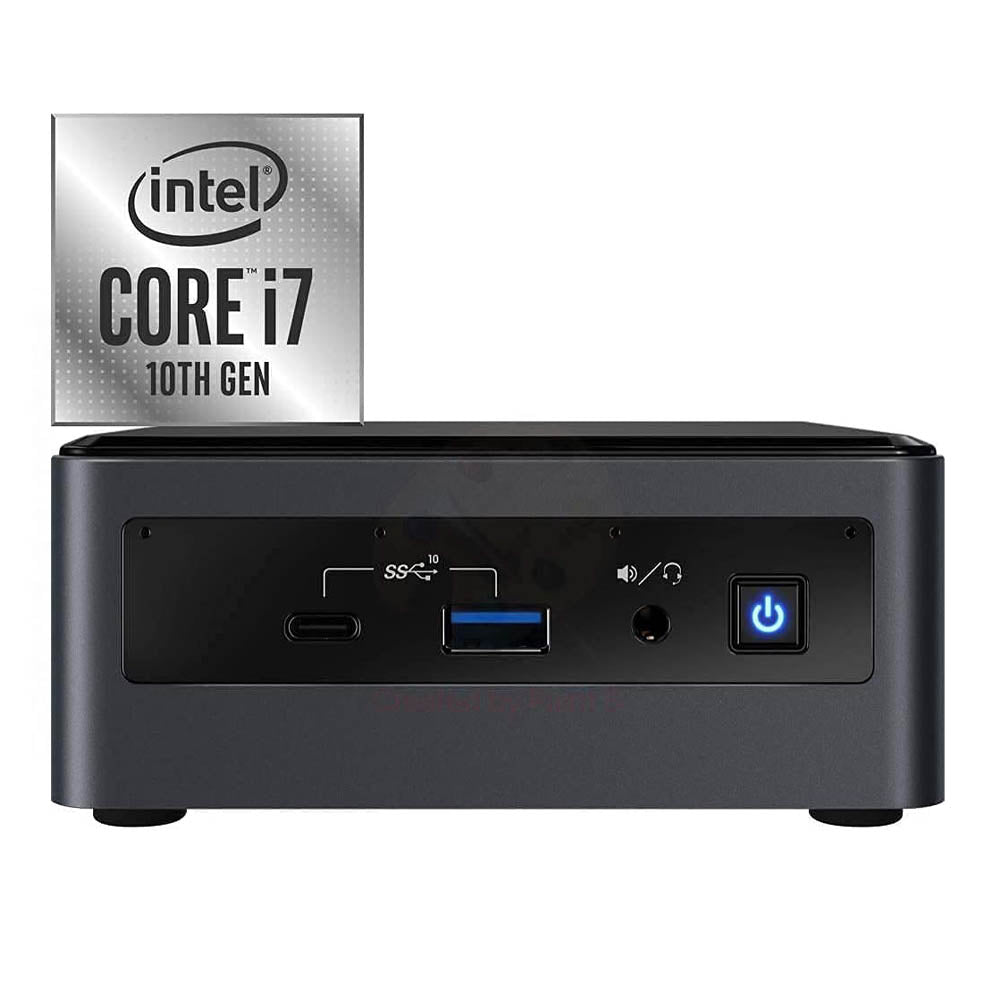 कोर i7-10710U प्रोसेसर और थंडरबोल्ट 3 के साथ Intel NUC 10 परफॉर्मेंस किट NUC10i7FNH (कोई प्री-इंस्टॉल स्टोरेज और मेमोरी नहीं)