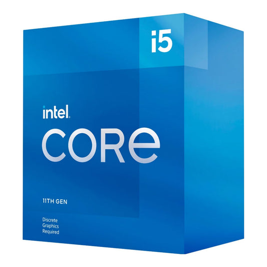 Intel Core 11th Gen i5-11400F LGA1200 Desktop Processor 6 Cores up to 4.4GHz 12MB Cache