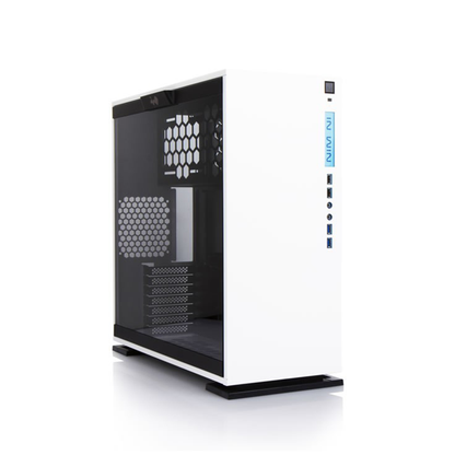 InWin 303 ATX Chassis Mid-Tower Cabinet with Tempered Glass Side Panel and USB 3.02 Ports