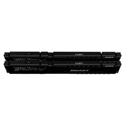 Kingston Fury Beast 32GB (2x 16GB) DDR5 RAM 6000MHz CL40 Desktop Gaming Memory