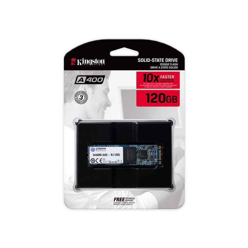 Kingston A400 120GB M.2 2280 Internal Solid State Drive