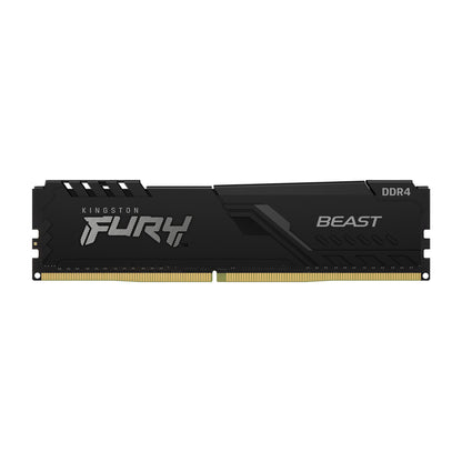 Kingston Fury Beast 16GB DDR4 RAM 3200MHz CL16 Dual-Rank Desktop Gaming Memory