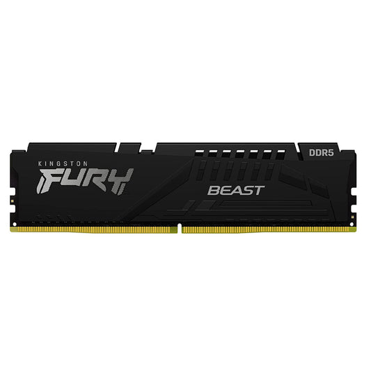 Kingston Fury Beast 16GB DDR5 RAM 5200MHz CL40 Gaming Desktop Memory