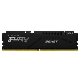 Kingston Fury Beast 16GB DDR5 RAM 6000MHz CL36 Gaming Desktop Memory - Black