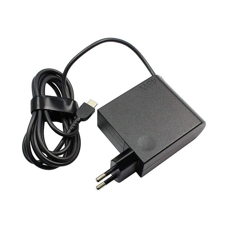 Lenovo Original 45W 20V USB Type C Adapter for Thinkpad T570 With Power Cord