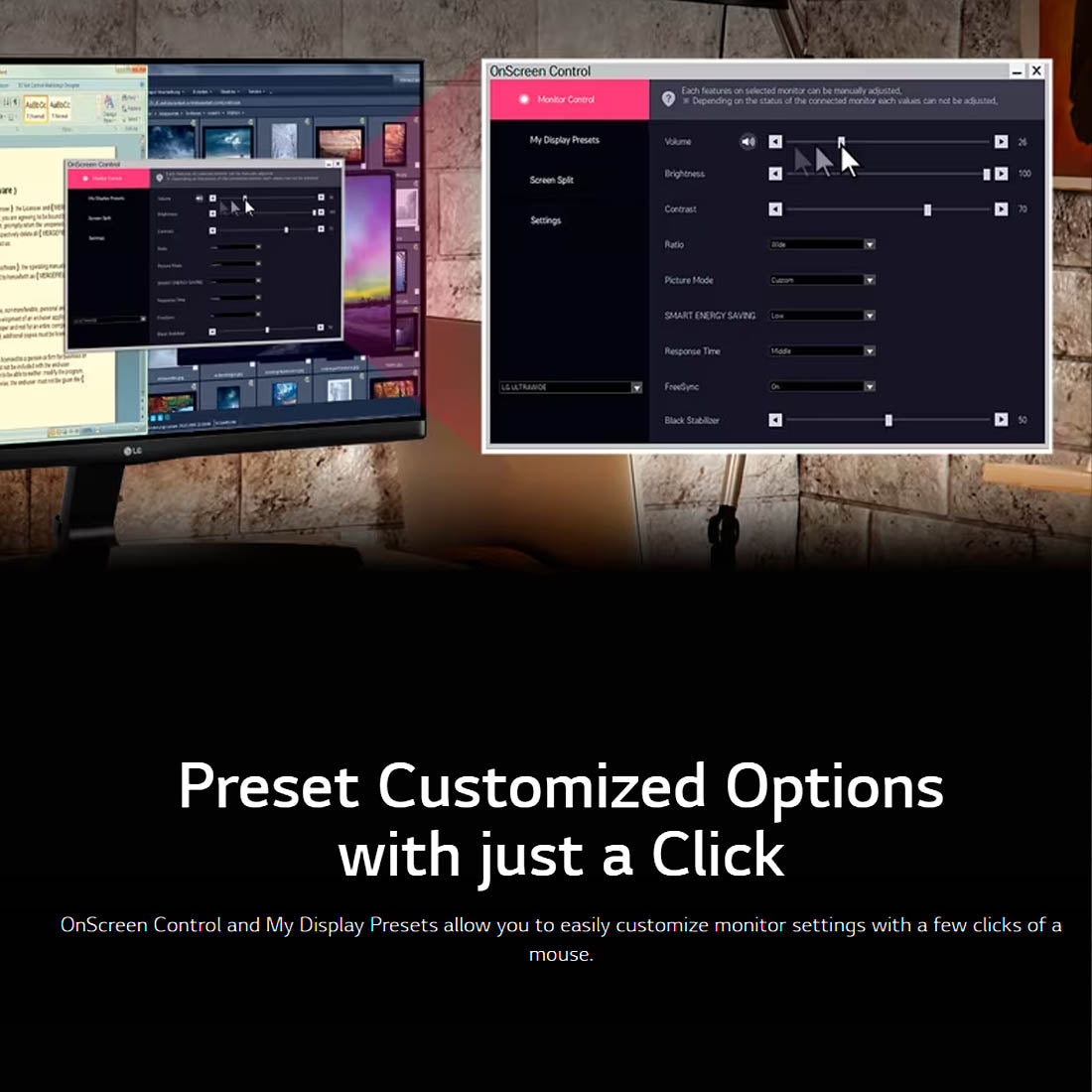 LG 22MP68VQ 22-inch Full-HD IPS Monitor