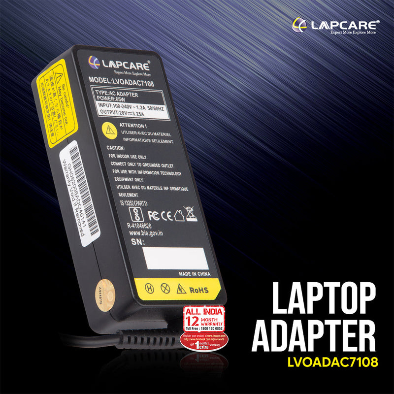 Lapcare_65W_Laptop_Adapter_LVOADAC7108_From_TPSTech