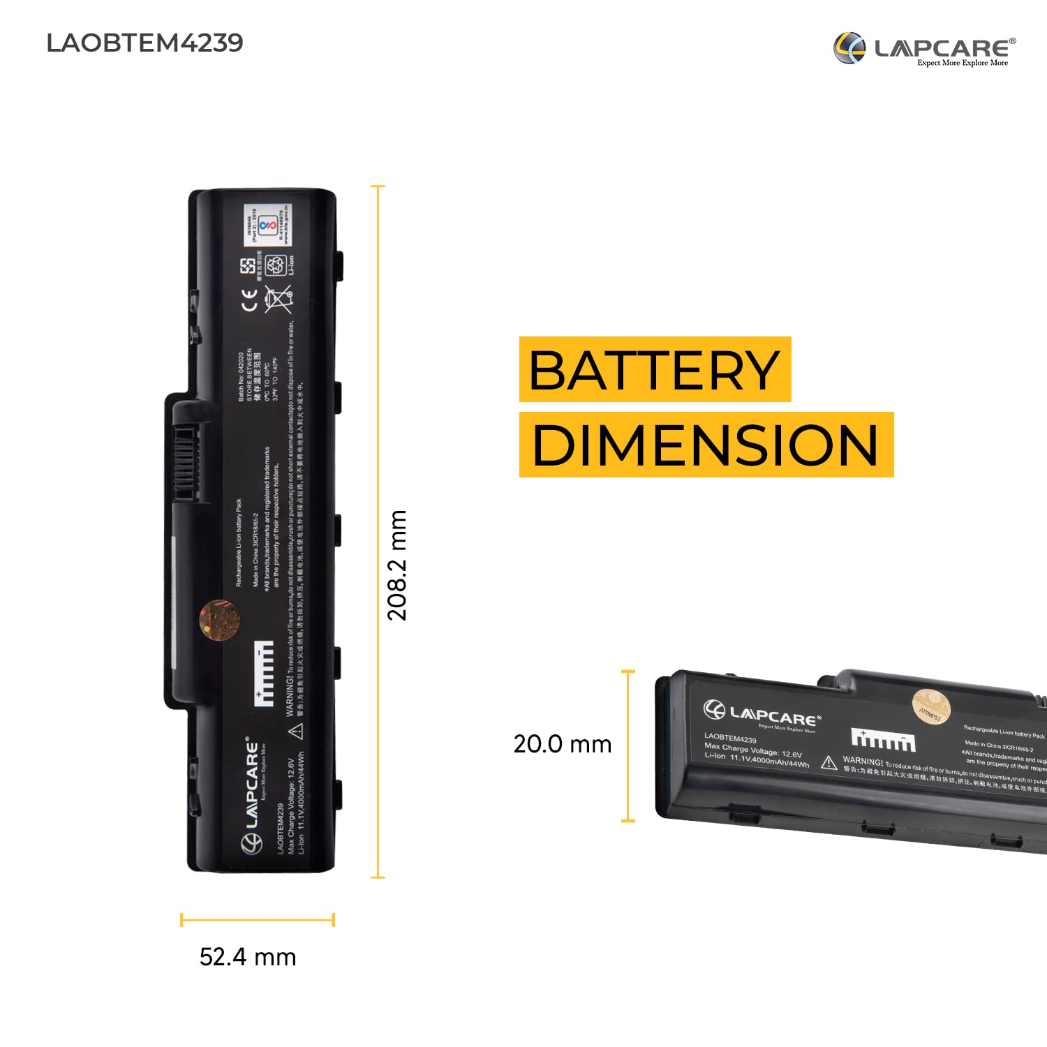 Lapcare_LAOBTEM4239_4000mAh_Laptop_Battery_From_The_Peripheral_Store