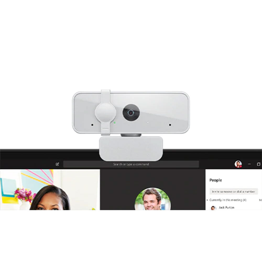 Lenovo 300 Full-HD WebCam with Built-in Dual Mic and Wide Angle View