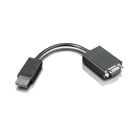 Lenovo DisplayPort to VGA Monitor Cable Supporting WUXGA Resolution
