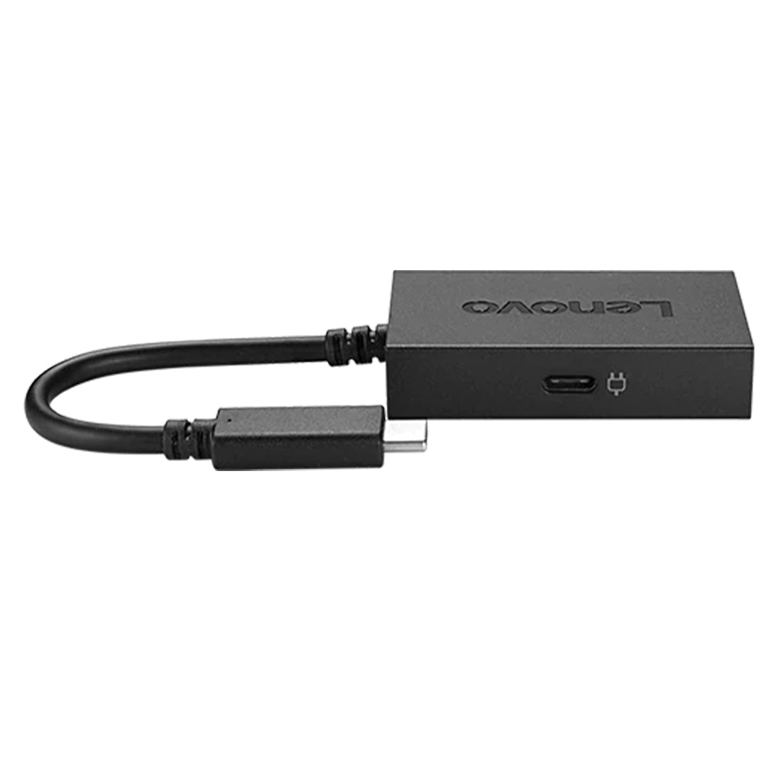 Lenovo USB-C to VGA Plus Power Adapter with Full HD Resolution at 60 Hz