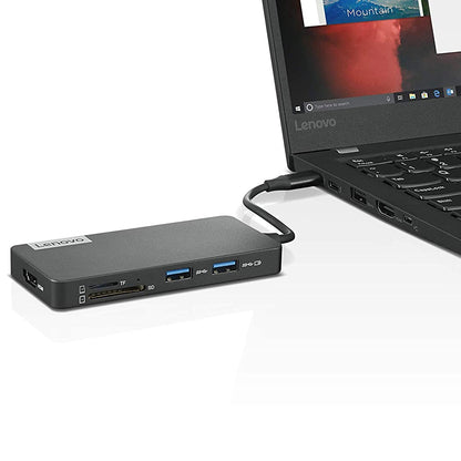 Lenovo USB Type C 7-in-1 Hub Docking Station with HDMI 1.4 and USB 3.0