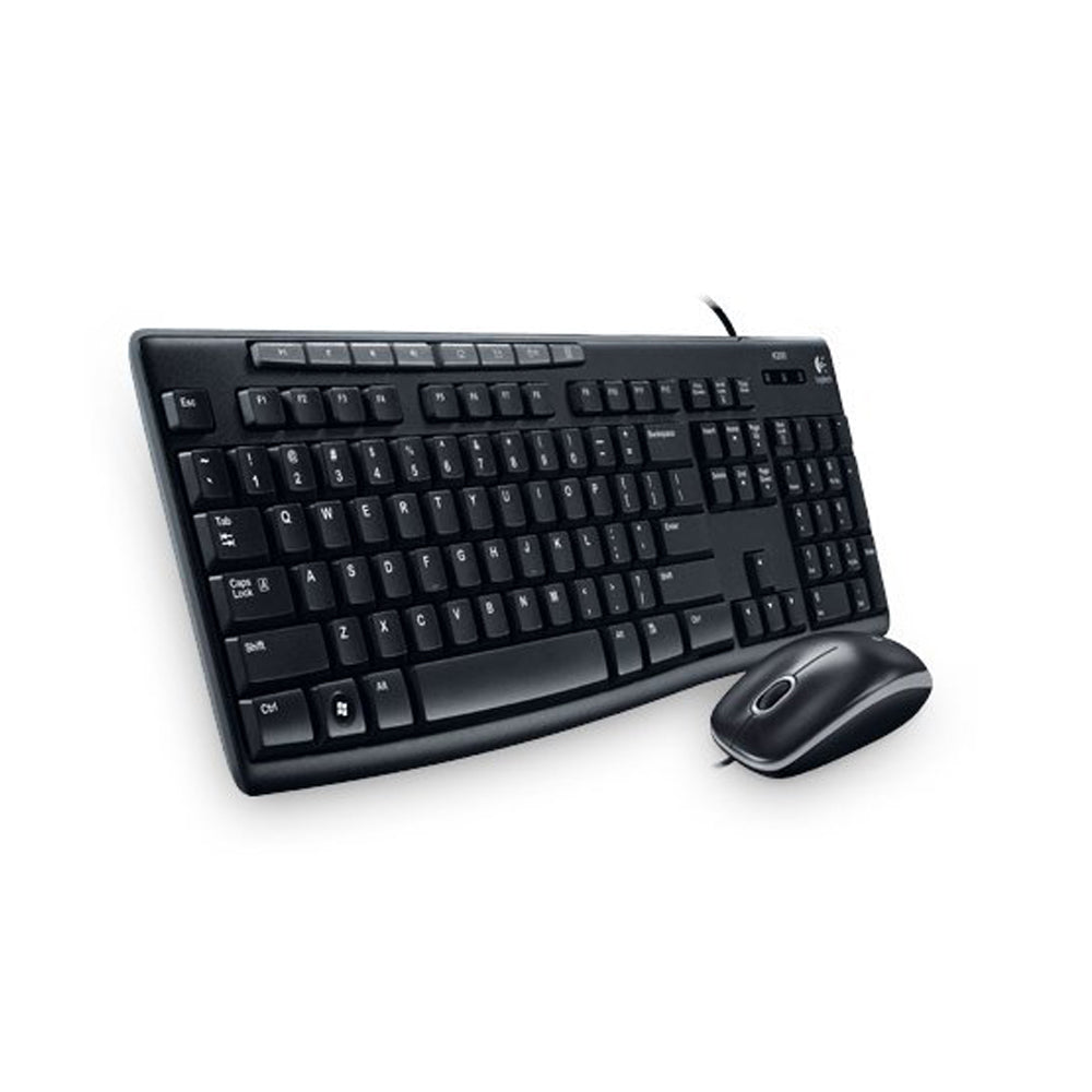 Logitech MK200 Multimedia Wired Keyboard and Mouse Combo