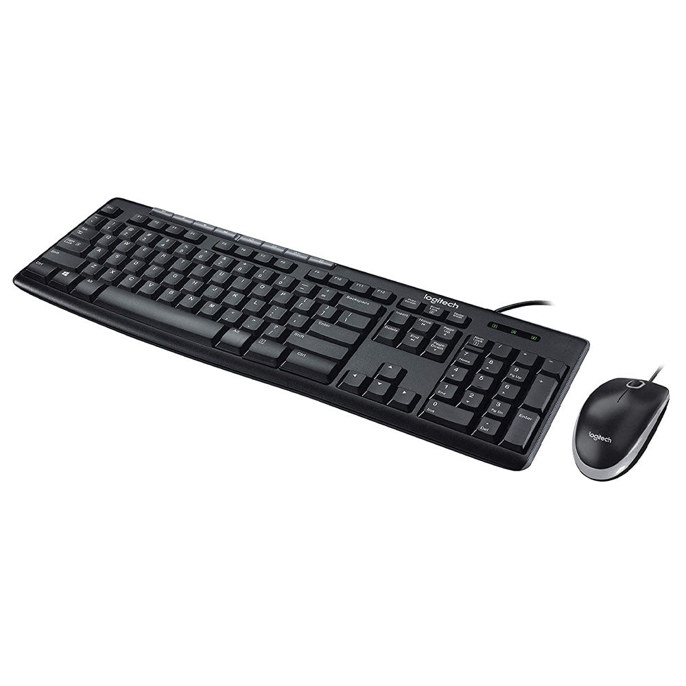 Logitech MK200 Multimedia Wired Keyboard and Mouse Combo