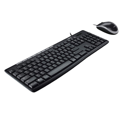 Logitech MK200 Multimedia Wired Keyboard and Mouse Combo