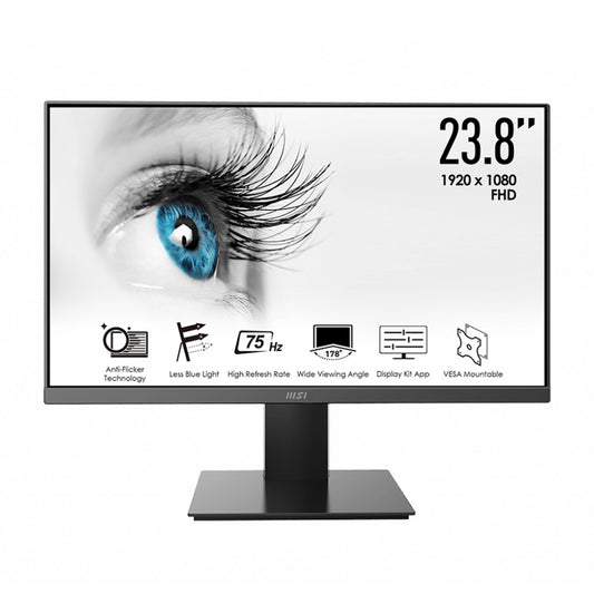MSI PRO MP241X 23.8-inch Full-HD VA Monitor with 8ms Response Time and Anti-glare