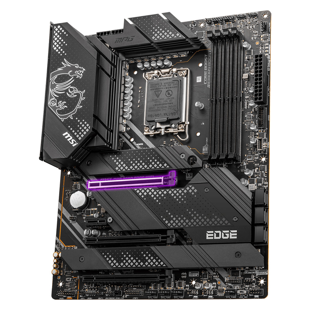 MSI MPG Z690 EDGE WIFI DDR5 Intel Z690 LGA 1700 ATX Motherboard with PCIe 5.0 and 4 M.2 Slot
