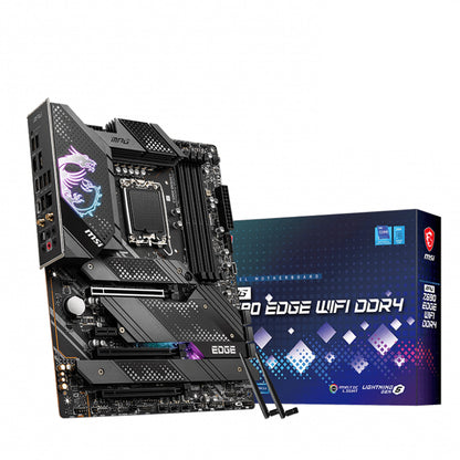 MSI MPG Z690 EDGE WIFI DDR4 Intel Z690 LGA 1700 ATX Motherboard with PCIe 5.0 and 4 M.2 Slot