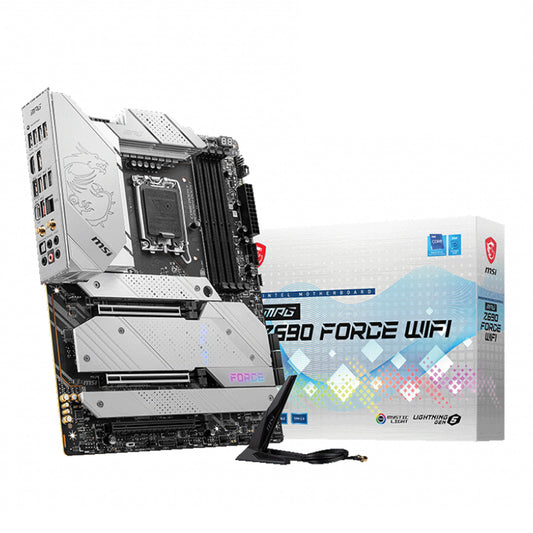 MSI MPG Z690 FORCE WIFI Intel Z690 LGA 1700 ATX Motherboard with PCIe 5.0 and 5 M.2 Slot