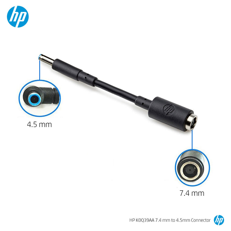 HP 7.4 mm to 4.5mm Adapter Connector Dongle - K0Q39AA