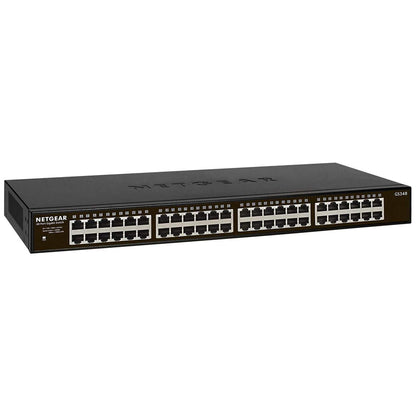 NETGEAR GS348 48-Port Gigabit Ethernet Network Hub
