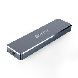 ORICO PCM2 Mini Push-Open M.2 SSD Enclosure with M.2 M-Key and USB 3.1 Type C - Grey