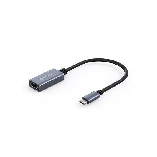 4K रिज़ॉल्यूशन के साथ ORICO CTH-GY USB-C से HDMI फीमेल अडैप्टर