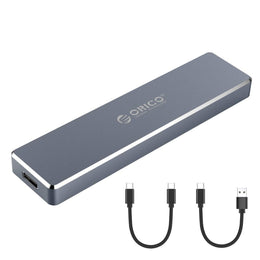 ORICO PVM2 Mini Clip-open M.2 SSD Enclosure with M.2 M-Key Interface - Grey