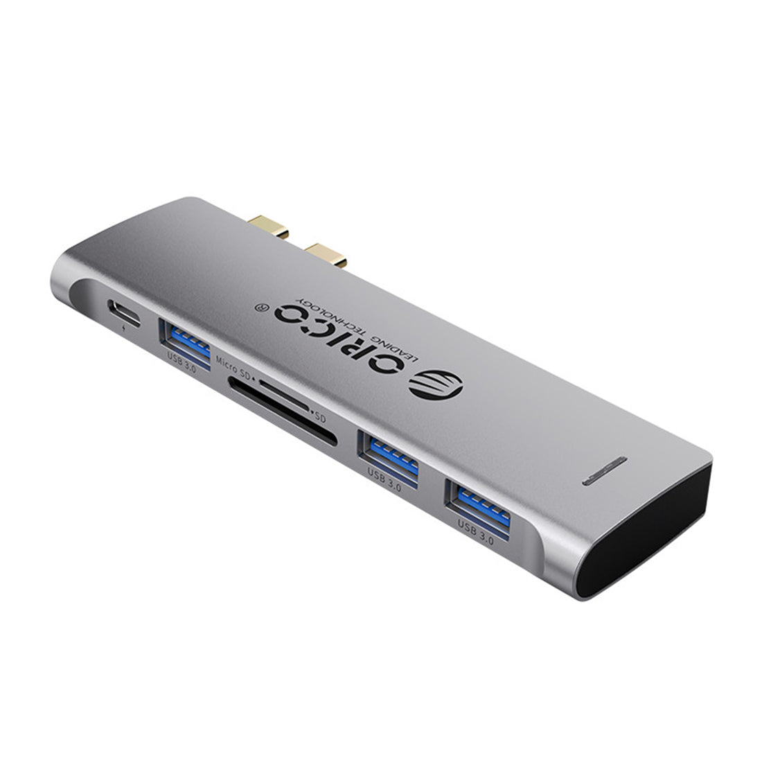 ORICO 2CT-6TS Type-C 6-in-1 Multifunctional Docking Station