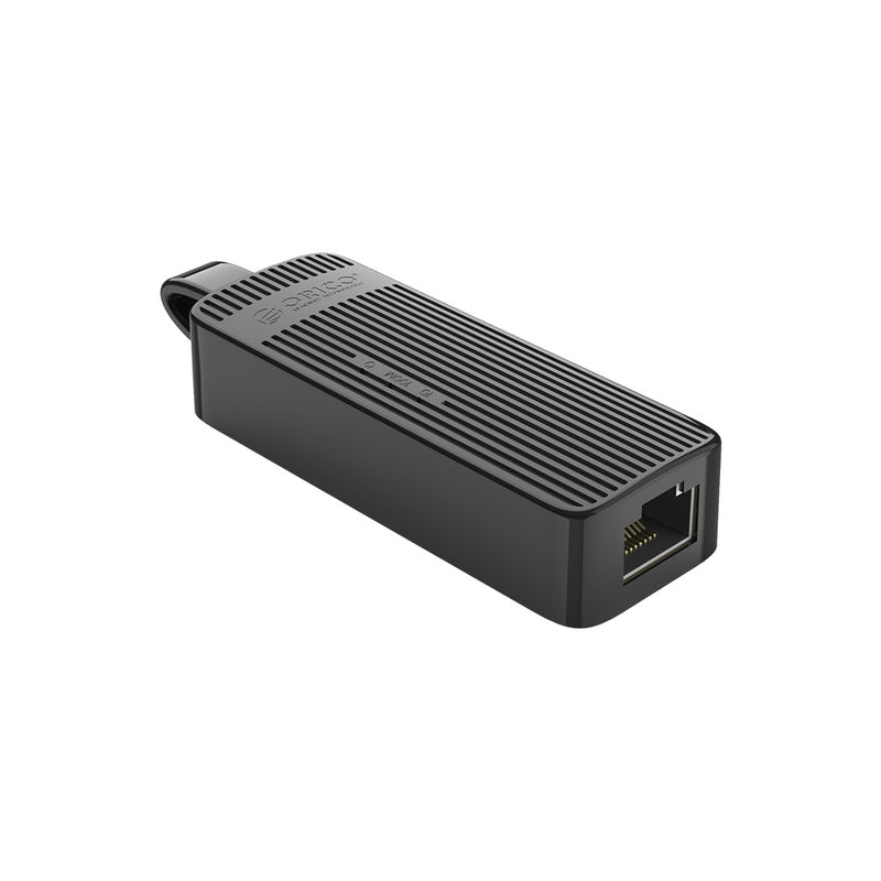 Orico UTK-U3 USB to Ethernet Adapter with USB 3.0 Type-A - Black