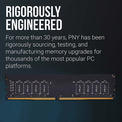 PNY प्रदर्शन 4GB DDR4 2666MHz RAM CL19 डेस्कटॉप मेमोरी 