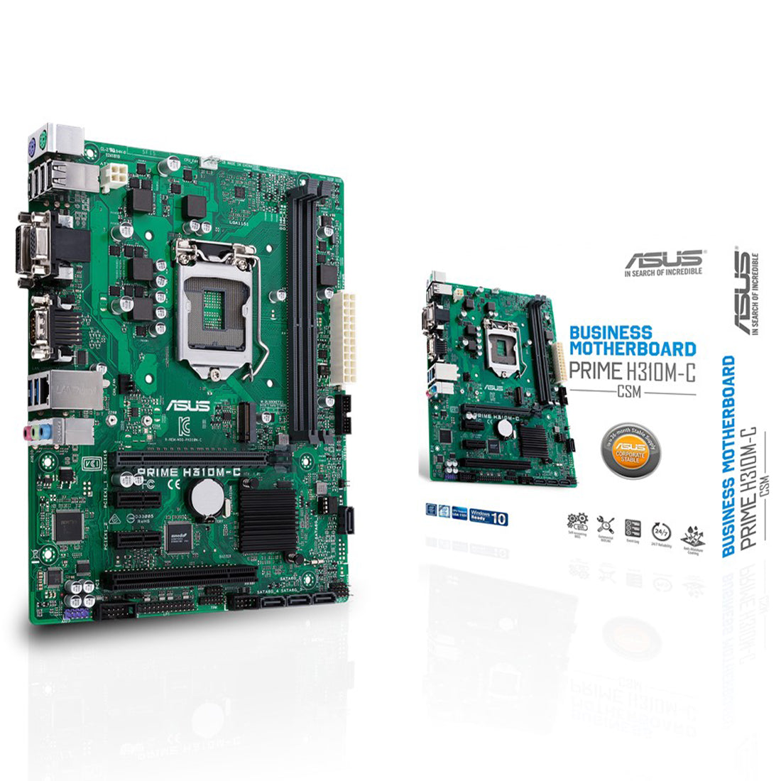 ASUS PRIME H310M-C/CSM LGA 1151 u-ATX Motherboard