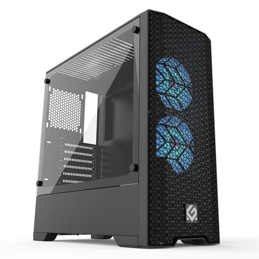 Phanteks MetallicGear Neo Air Mid-Tower ATX Cabinet with 2 pre-installed 120mm RGB Fans