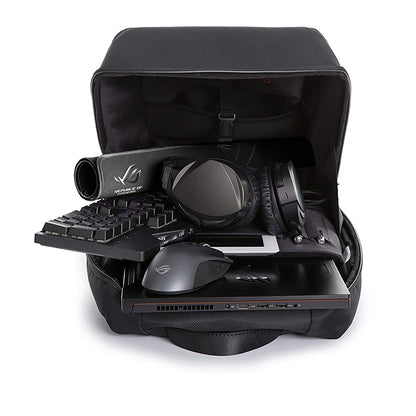 Asus ROG Ranger BP2500G Gaming Backpack for 15.6 inch Laptops with Water-Repellent Exterior and 17L capacity